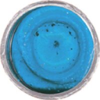 Berkley PowerBait Neon Blue Garlic Glitter 50g