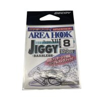 DECOY Area Hook TYPE XII AH-12 JIGGY BARBLESS Gr.8