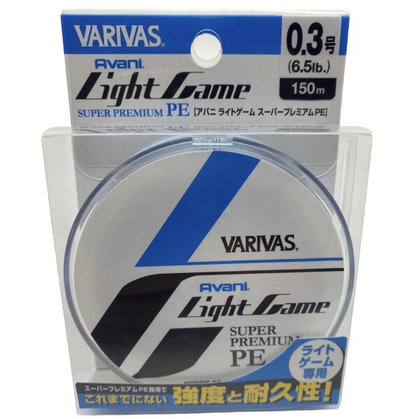 VARIVAS AVANI Light Game Super Premium 6,5lb. PE0.3 / 150m