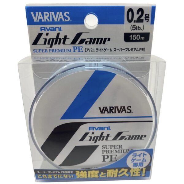 VARIVAS AVANI Light Game Super Premium 5lb. PE0.2 / 150m