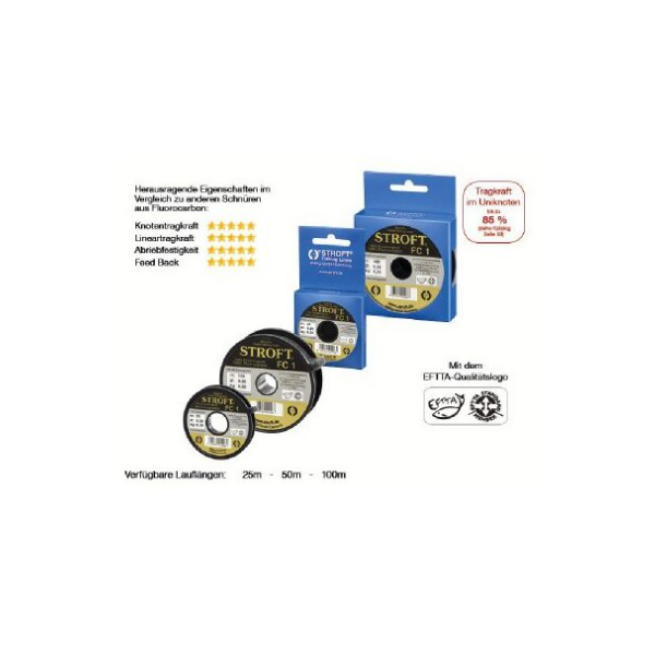 STROFT FC1 Fluorocarbon 25m 0,20mm