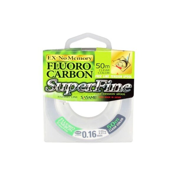 Sasame Fluorocarbon Super Fine Made in Japan 0,16mm!