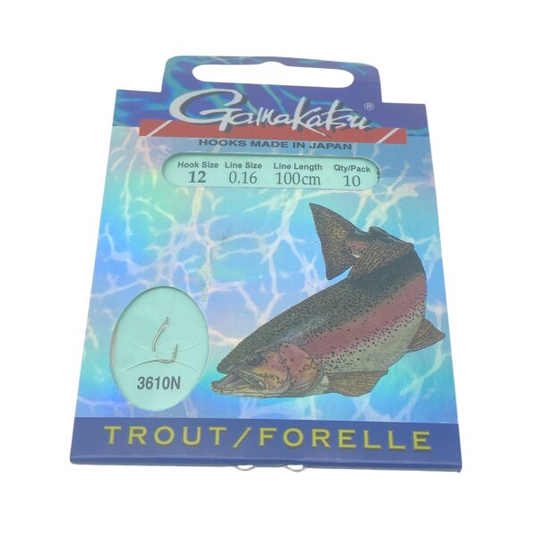 Gamakatsu Haken 3610N Gr.12- 100cm