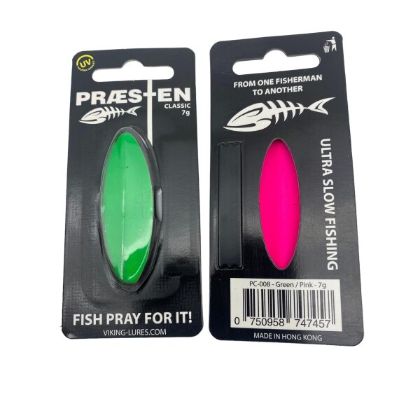 PRAESTEN CLASSIC 7G GREEN / PINK