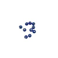 Tungsten Perlen geschlitzt 3,0mm blau