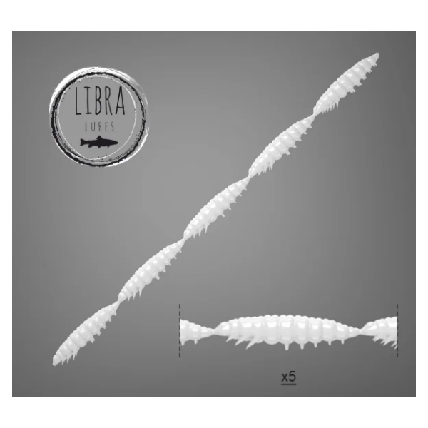 Libra Lures LARVA Multi  5x25mm #001 CHEESE