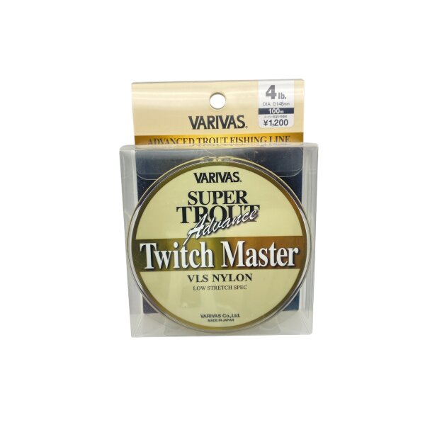 Varivas Sper Trout Advance Twitch Master Nylon 100m 4lb