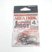 DECOY Area Hook TYPE XII AH-12E JIGGY Plus Micro Barb Gr.4