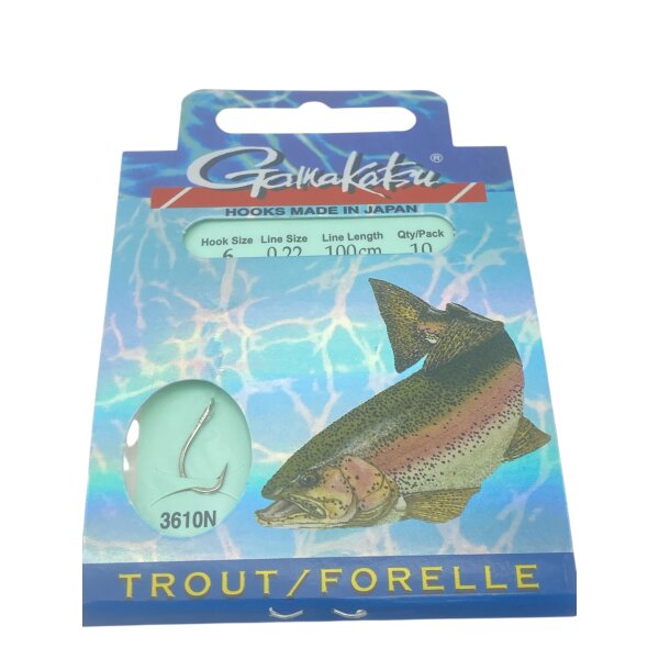 Gamakatsu Haken 3610N Gr.6- 100cm