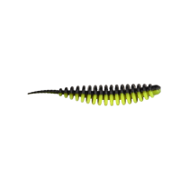 Trout Master Master Worm 65 #Black Lime