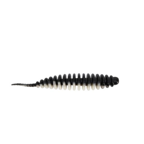 Trout Master Master Worm 65 #Black & White