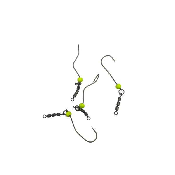 Rotations Haken gebogen Gr.4 #fluo yellow