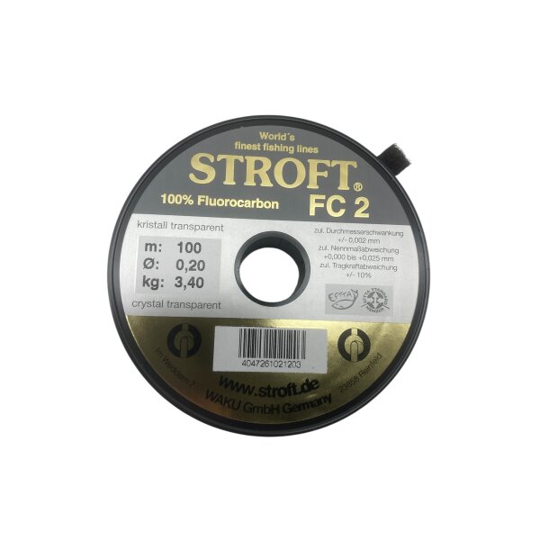 STROFT FC2 Fluorocarbon 100m / 0,20mm