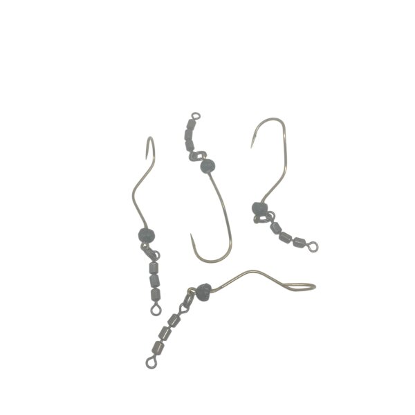 Rotations Haken gebogen Gr.4 #schwarz