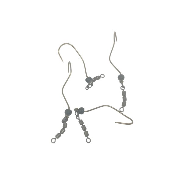 Rotations Haken gebogen Gr.2 #schwarz