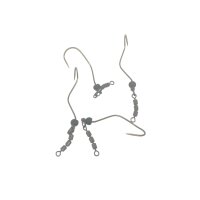 Rotations Haken gebogen Gr.2 #schwarz