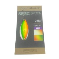 Trout Master SERC Spoon 2,5g #Melon UV