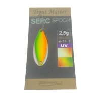 Trout Master SERC Spoon 2,5g #Melon UV