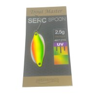 Trout Master SERC Spoon 2,5g #Firetiger UV
