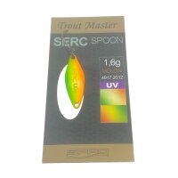 Trout Master SERC Spoon 1,6g #Melon UV