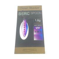 Trout Master SERC Spoon 1,6g #Rainbow UV