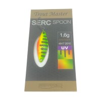 Trout Master SERC Spoon 1,6g #Firetiger UV