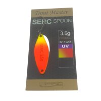 Trout Master SERC Spoon 3,5g #Fireball UV