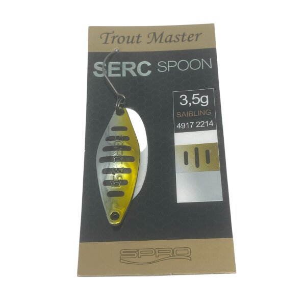Trout Master SERC Spoon 3,5g #Saibling