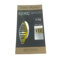 Trout Master SERC Spoon 3,5g #Saibling