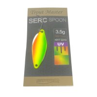 Trout Master SERC Spoon 3,5g #Firetiger UV