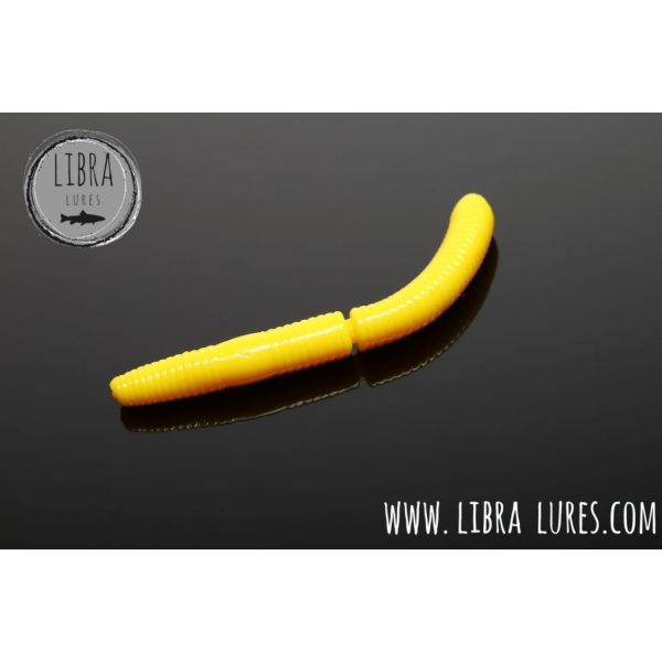 Libra Lures FATTY DWORM 65mm #006 Knoblauch