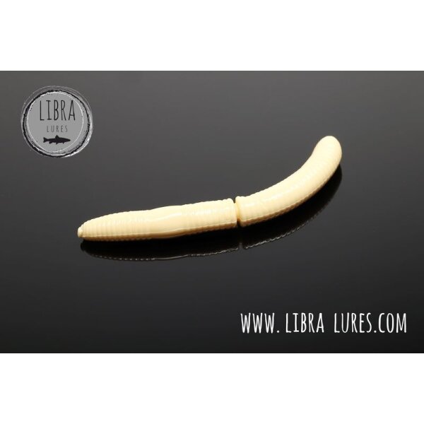 Libra Lures FATTY DWORM 65mm #005 Knoblauch