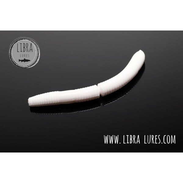 Libra Lures FATTY DWORM 65mm #001 Käse